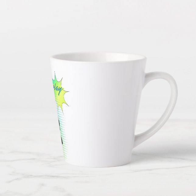 Taza De Café Latte Juguemos (Derecha)