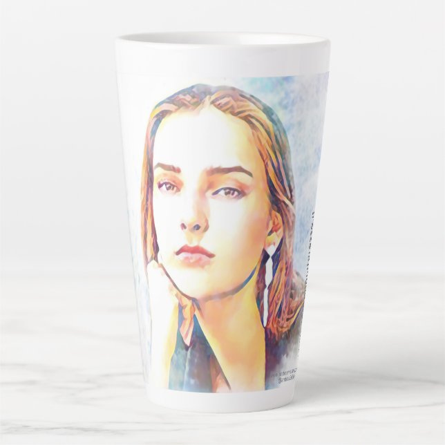 Taza De Café Latte Julia (Anverso)
