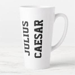 Taza De Café Latte Julio César