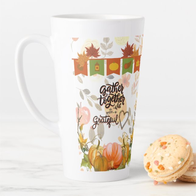 Taza De Café Latte Juntar Latte Mug (In situ)