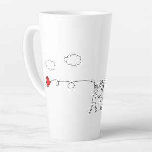 Taza De Café Latte ¡Juntos para siempre!