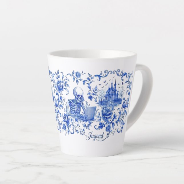 TAZA DE CAFÉ LATTE K01 (Ángulo derecho)
