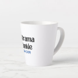Taza De Café Latte K Drama Junkie Latte Mug
