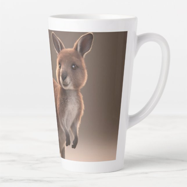 TAZA DE CAFÉ LATTE KANGAROO MUG (Derecha)