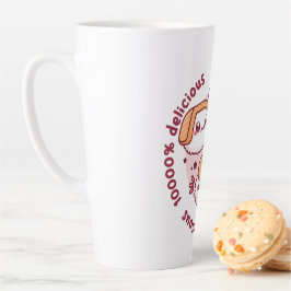 Taza De Café Latte kawaii sushi con citas graciosas para el amante ne