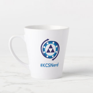 Taza De Café Latte #KCSNerd Latte Mug