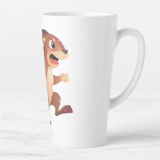 Taza De Café Latte Kelossus, feliz Scott Squirrel