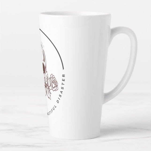 Taza De Café Latte Keychain acrílico (Derecha)