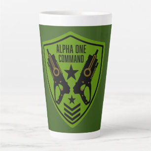 Taza De Café Latte Kids Toy Dart Gun Battle