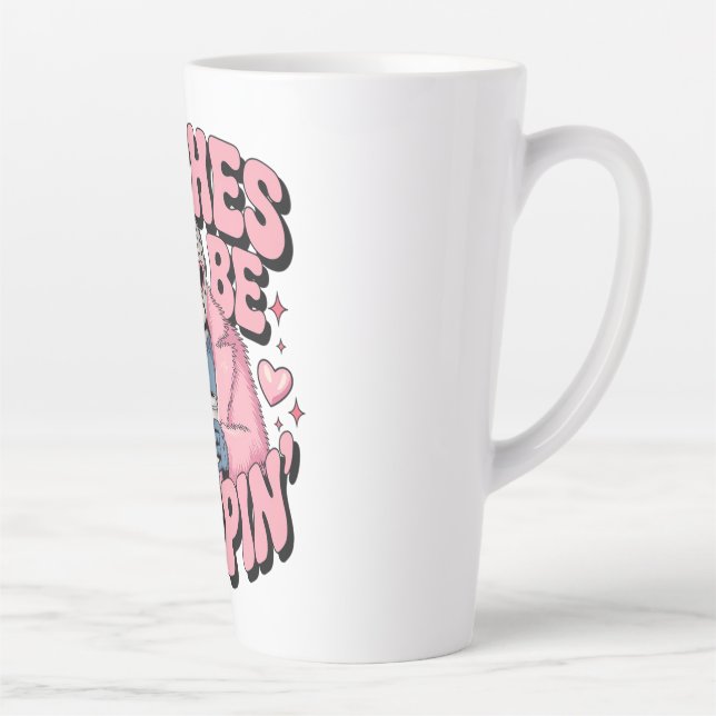 Taza De Café Latte Killer Valentine Vibes (Derecha)