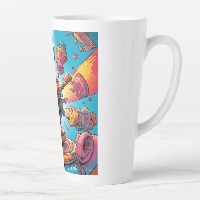 Taza De Café Latte Kinetic Nexus (Derecha)