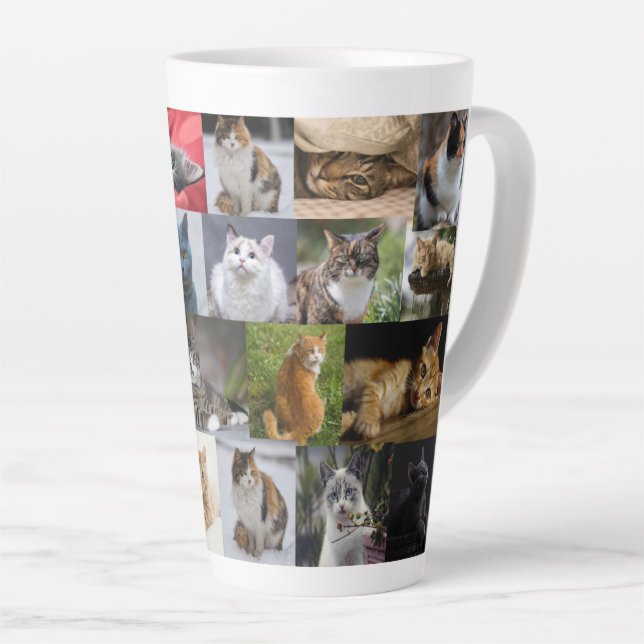 Taza De Café Latte Kitties Everywhere (Ángulo derecho)