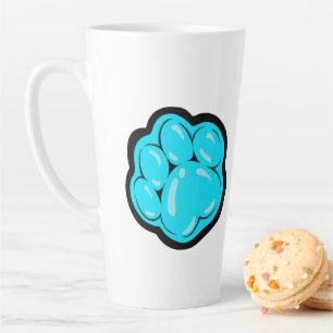 Taza De Café Latte Kitty Paw Latte Mug