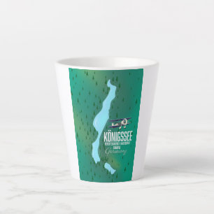 Taza De Café Latte Königssee Berchtesgadener Alemania