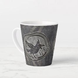 Taza De Café Latte Krähe Crow Rabe ruft KRÄH!