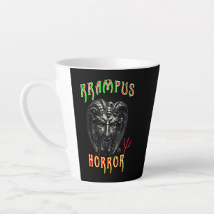 Taza De Café Latte Krampus Horror