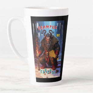 Taza De Café Latte Krampus Ten Cuidado
