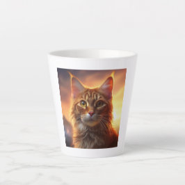 Taza De Café Latte Kurilian Bobtail Cat