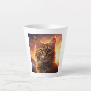 Taza De Café Latte Kurilian Bobtail Cat