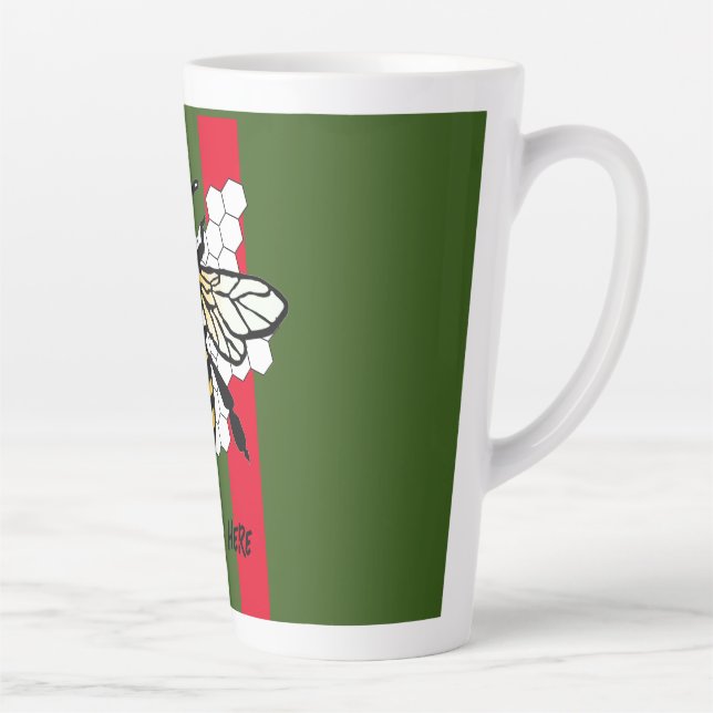 Taza De Café Latte La abeja (Derecha)