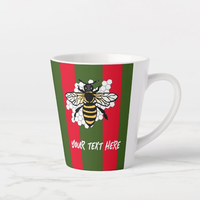 Taza De Café Latte La abeja (Derecha)