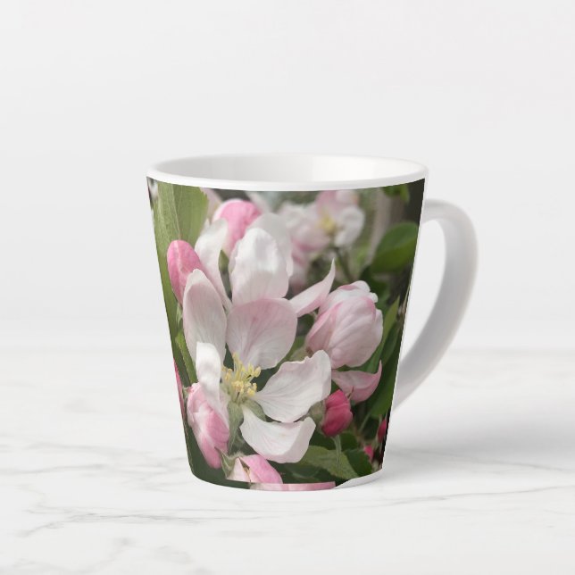 Taza De Café Latte La Apple inglesa arrasó el día de la madre (Ángulo derecho)