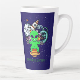 Taza De Café Latte la aventura espera