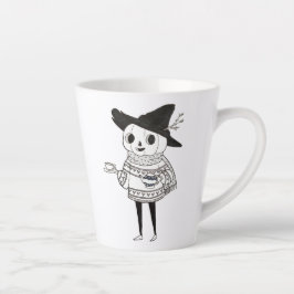 Taza De Café Latte La calabaza educada - Hora del té