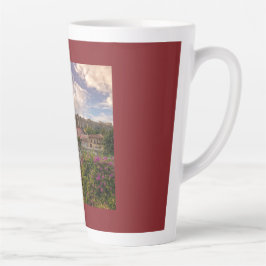 Taza De Café Latte La Colorida Atenas