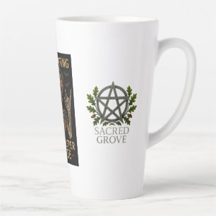 Taza De Café Latte La conmoción empieza después del café Latte Mug