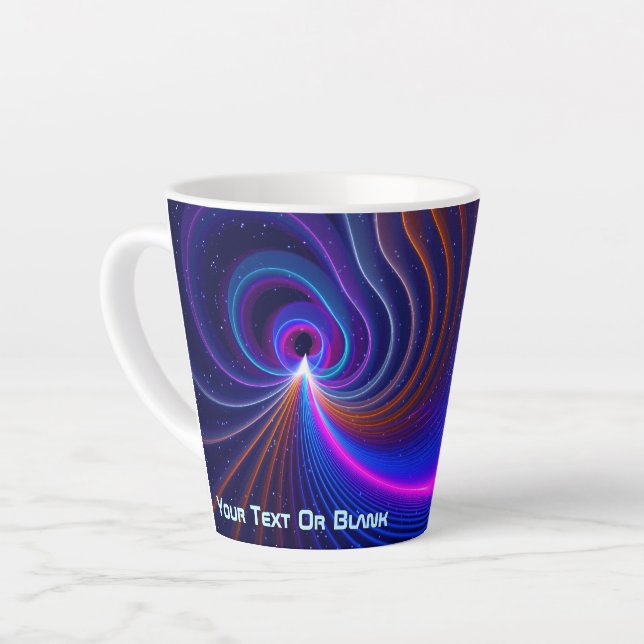 Taza De Café Latte La curvatura del espacio (Ángulo izquierdo)