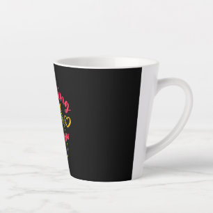Taza De Café Latte La enseñanza del día del profesor es mi mermelada