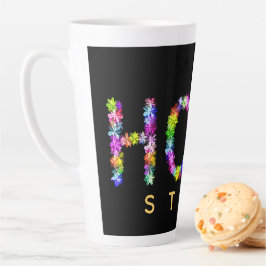 Taza De Café Latte La Esperanza Nunca se Apaga | La Esperanza Inspira