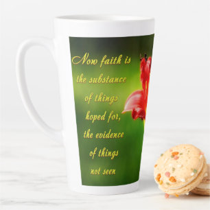 Taza De Café Latte La fe es