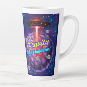 TAZA DE CAFÉ LATTE LA GRAVEDAD NO PUEDE DETENERME