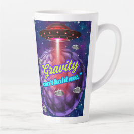 TAZA DE CAFÉ LATTE LA GRAVEDAD NO PUEDE SOSTENERME