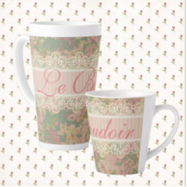 Taza De Café Latte La habitación romántica Le Boudoir Romantique