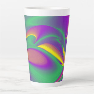 Taza De Café Latte La magia de los colores , Resumen del Rainbowart 3