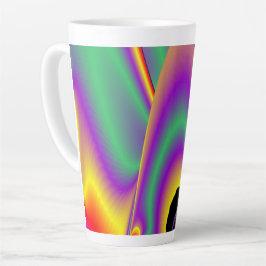Taza De Café Latte La magia de los colores , Resumen del Rainbowart 3