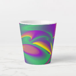 Taza De Café Latte La magia de los colores , Resumen del Rainbowart 3