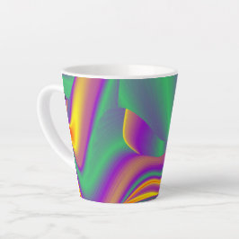 Taza De Café Latte La magia de los colores , Resumen del Rainbowart 3
