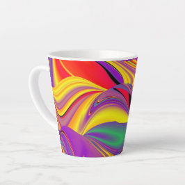 Taza De Café Latte La magia de los colores , Resumen del Rainbowart 3