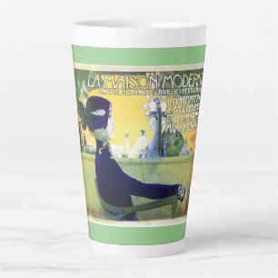 Taza De Café Latte La Maison Moderne Art Noveau