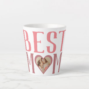 Taza De Café Latte La mejor mamá de todos los tiempos   Día de la Mad