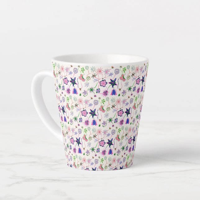 Taza De Café Latte La Nancy (Ángulo izquierdo)