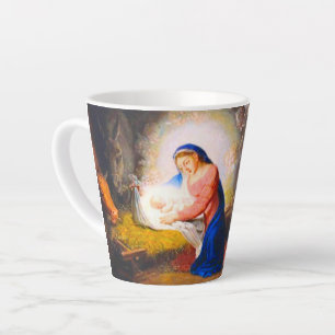 Taza De Café Latte La Natividad de Cristo