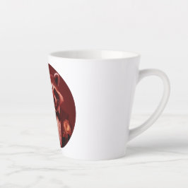 Taza De Café Latte La pareja feliz Sr. y Sra. Racoon