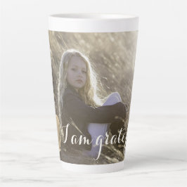 Taza De Café Latte La popular calabaza dorada de moda.