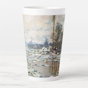 Taza De Café Latte La rotura del hielo por Claude Monet