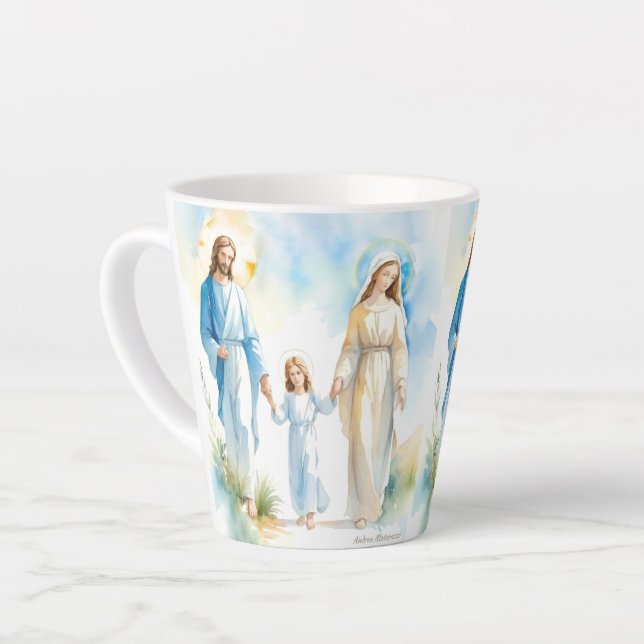 Taza De Café Latte La sagrada familia (Ángulo izquierdo)